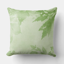 PASTEL HERFST GROENE BLADEREN KUSSEN