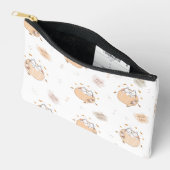 Pastel herfst knuffelkatten etui (Open)