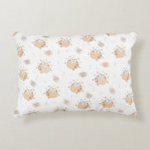 Pastel herfst Moppige katten Accent Kussen (Voorkant)
