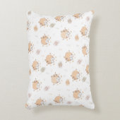 Pastel herfst Moppige katten Accent Kussen (Voorkant(Verticaal))
