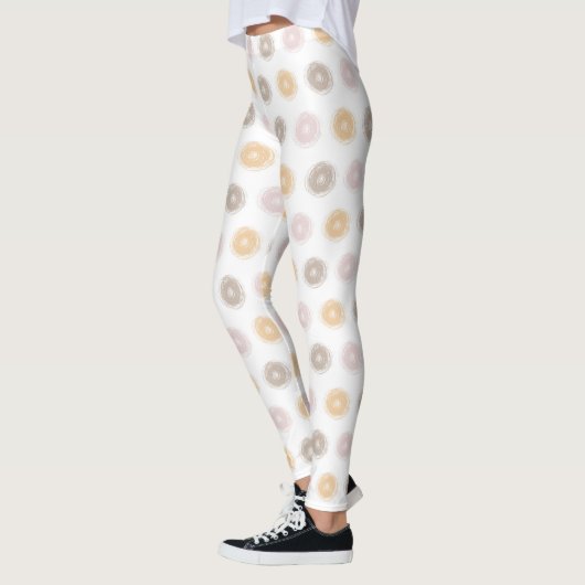 Pastel herfstkleuren leggings (Links)
