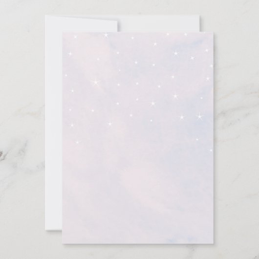 Pastel Hoe oud was de Bride Shower Game Kaart (Achterkant)