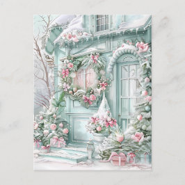 Pastel Holiday Briefkaart