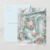Pastel Holiday Briefkaart (Voorkant / Achterkant)