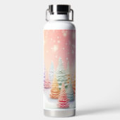 PASTEL HOLIDAY CHRISTMAS TREES WATERFLES (Achterkant)