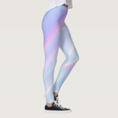 Pastel Holografische Gradiënt Iridescent Leggings (Rechts)
