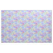 pastel hologram stof (Yard (91,4 cm))