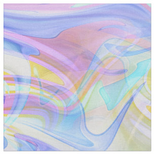 pastel hologram stof