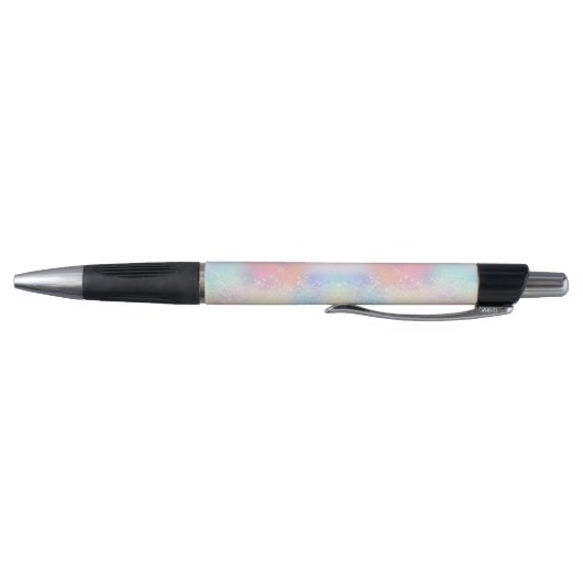 Pastel Holographic Glitter Personalized Weddenscha Pen (Bodem)