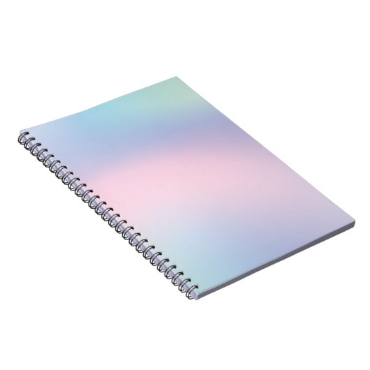 Pastel Holographic Notitieboek (Rechterzijde)