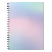 Pastel Holographic Notitieboek (Voorkant)