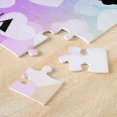 Pastel hoort GYMNASTICS PUZZLE Persoonlijk Legpuzzel (Zijkant)