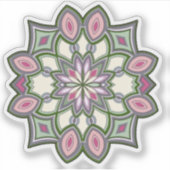 Pastel Horizon Sticker (Voorkant)
