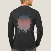 Pastel Horizon Tri-Blend Shirt (Achterkant volledig)