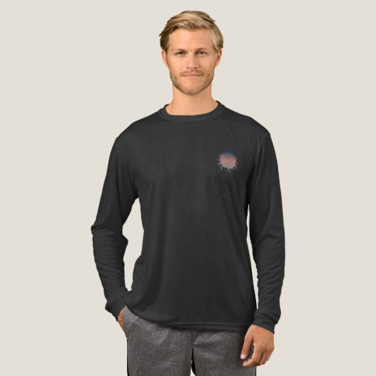 Pastel Horizon Tri-Blend Shirt (Voorkant)