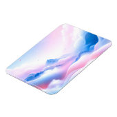 Pastel Horizons: waar wolken dromen ontmoeten Magneet (Linkerzijde)