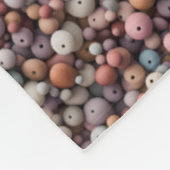 Pastel Houten Kralen Deken (Hoek)