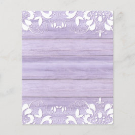 Pastel houtnerf en wit kanten plakboekpapier