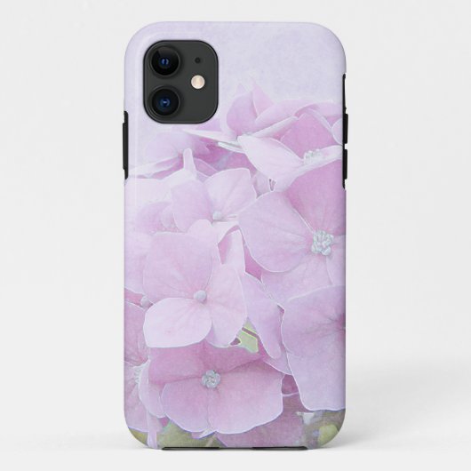 Pastel Hydrangea Flowers Case-Mate iPhone Case (Achterkant)