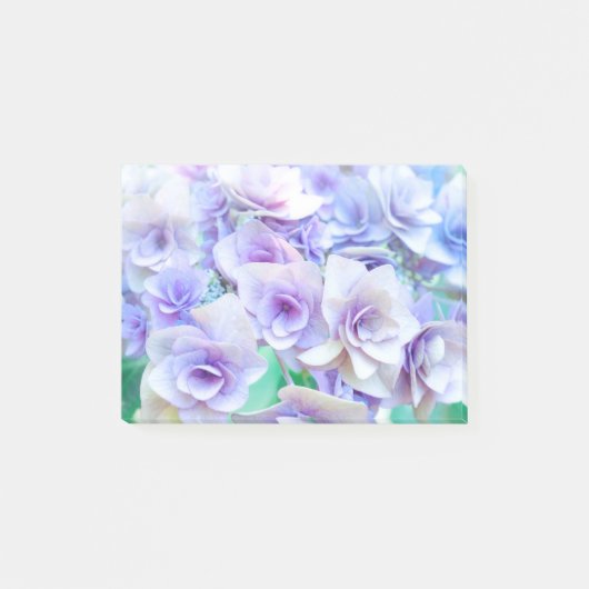 pastel hydrangea for wedding post-it® notes (Voorkant)