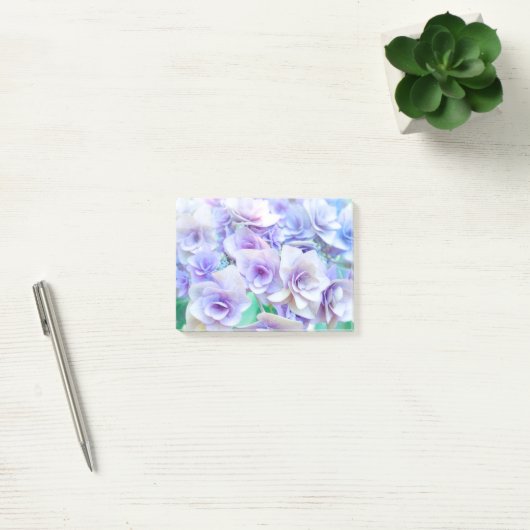 pastel hydrangea for wedding post-it® notes (Kantoor)