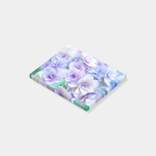 pastel hydrangea for wedding post-it® notes (Schuin)