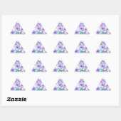 pastel hydrangea sticker (Vel)