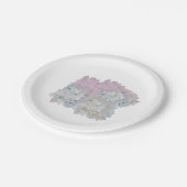 Pastel Hydrangeas Bord (Gekanteld)