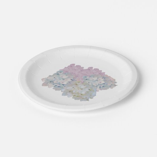 Pastel Hydrangeas Bord (Gekanteld)
