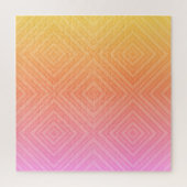  Pastel Hypnotische Diamant Moderne Pop Kunst Legpuzzel (Verticaal)
