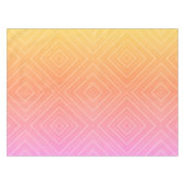  Pastel Hypnotische Diamant Moderne Pop Kunst Tafelkleed (Voorkant (Horizontaal))