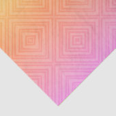  Pastel Hypnotische Diamant Moderne Pop Kunst Tissuepapier (Detail)