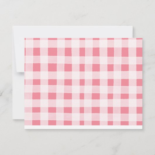 Pastel Ice Cream Hartelijk dank! Bedankkaart (Achterkant)