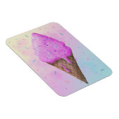 Pastel Ijs Kegel druipen Magneet (Rechterzijde)
