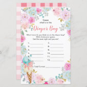 Pastel-ijs Raad eens wat er in de luierzak zit (Voorkant / Achterkant)