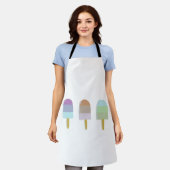 pastel ijsje Illustratiemedium Schort (Gedragen)