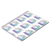 Pastel Illustratie van Zeedier Notitieboek (Linkerzijde)