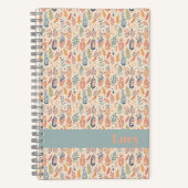 pastel in Boheemse stijl Notitieboek (Voorkant)