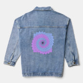 Pastel Infinity Denim Jacket (Achterkant)