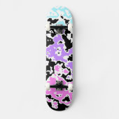 Pastel Inktvlek 2 Persoonlijk Skateboard (Voorkant)