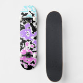 Pastel Inktvlek 2 Persoonlijk Skateboard (Voorkant)