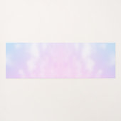 Pastel Inspirerend Quote Yoga Mat (Achterkant (horizontaal))