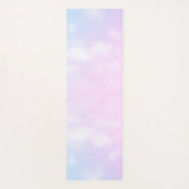  Pastel Inspirerend Quote Yoga Mat (Achterkant)