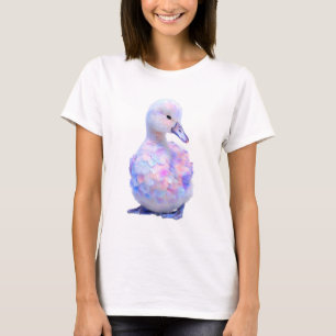 Pastel Iridescent Droomachtige Suikerspin Vrouwen T-shirt
