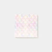 Pastel Iridescent Mermaid Scales Patroon Post-it® Notes (Voorkant)