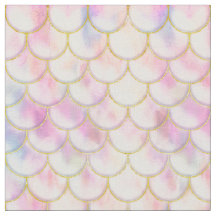 Pastel Iridescent Mermaid Scales Patroon