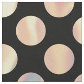 Pastel Iridescent polka dots Stof (Close Up)