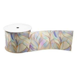 Pastel Iridescent Satijnen Lint