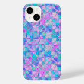 Pastel Iridescent Seamless Geometric Pattern Case-Mate iPhone Case (Achterkant)