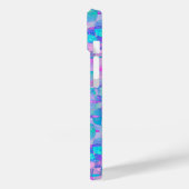 Pastel Iridiscient Naadloos Geometrisch Patroon Case-Mate iPhone Case (Achterkant / Links)